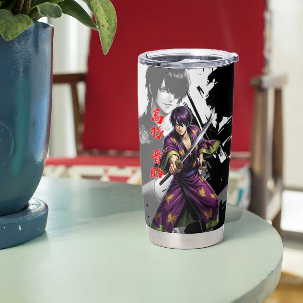 Shinsuke Takasugi Tumbler Cup Dark Ronin Ink Wash Style