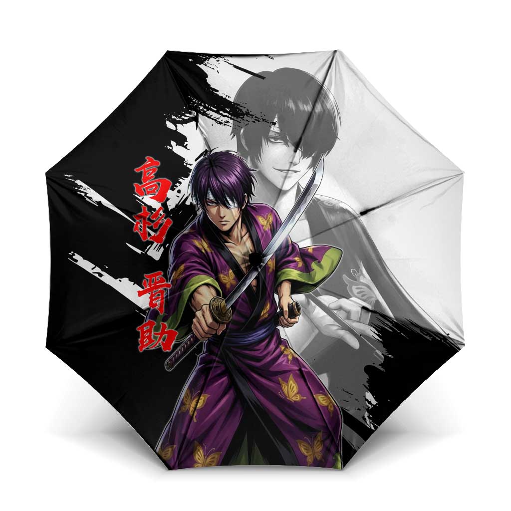 Shinsuke Takasugi Umbrella Dark Ronin Ink Wash Style