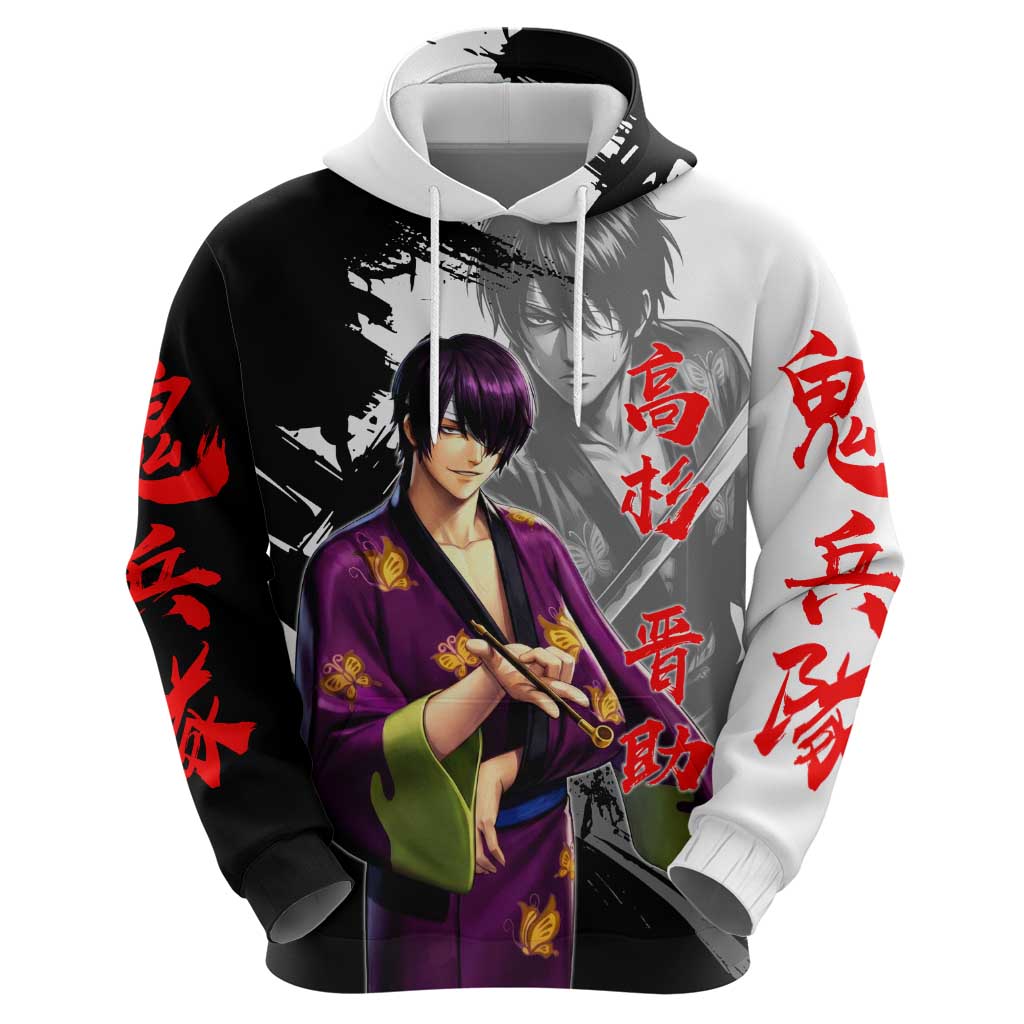 Shinsuke Takasugi Zip Hoodie Dark Ronin Ink Wash Style