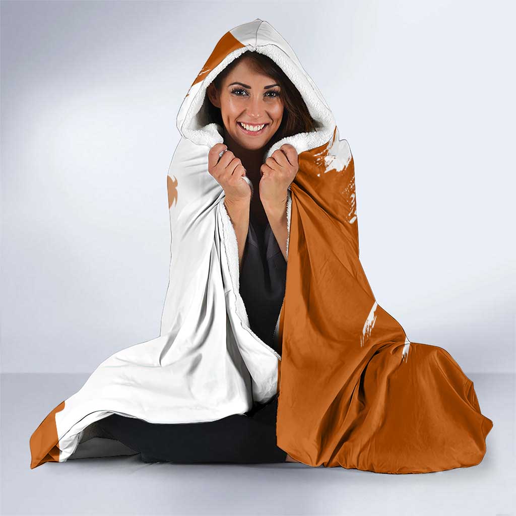Wano Samurai Portgas D. Ace Hooded Blanket Fiery One Piece Brush Art