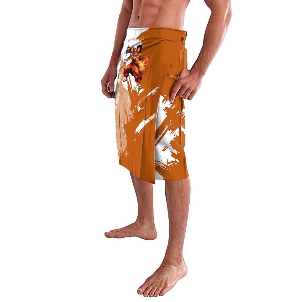 Wano Samurai Portgas D. Ace Lavalava Fiery One Piece Brush Art