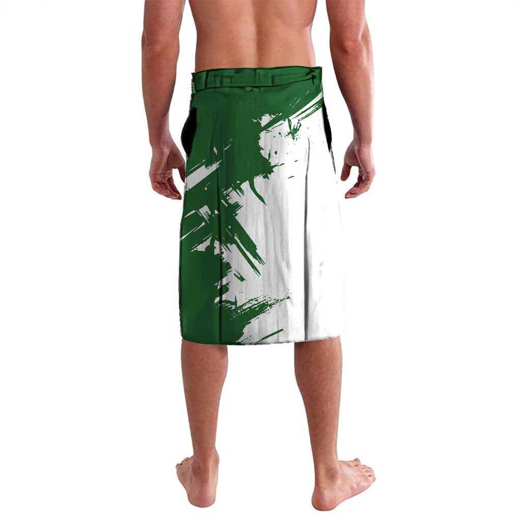 Wano Samurai Roronoa Zoro Lavalava Bold Ink Brush Anime Style