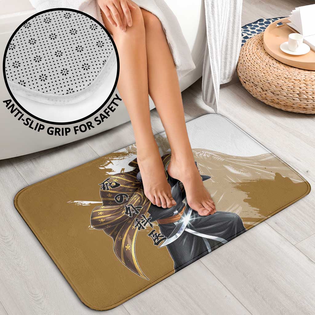 Wano Surgeon Trafalgar D. Law Bathroom Set Traditional Ink Splash Anime Style
