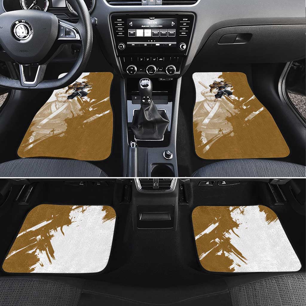 Wano Surgeon Trafalgar D. Law Car Mats Traditional Ink Splash Anime Style