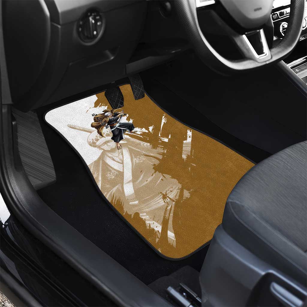 Wano Surgeon Trafalgar D. Law Car Mats Traditional Ink Splash Anime Style