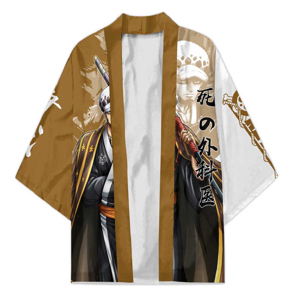 Wano Surgeon Trafalgar D. Law Kimono Traditional Ink Splash Anime Style