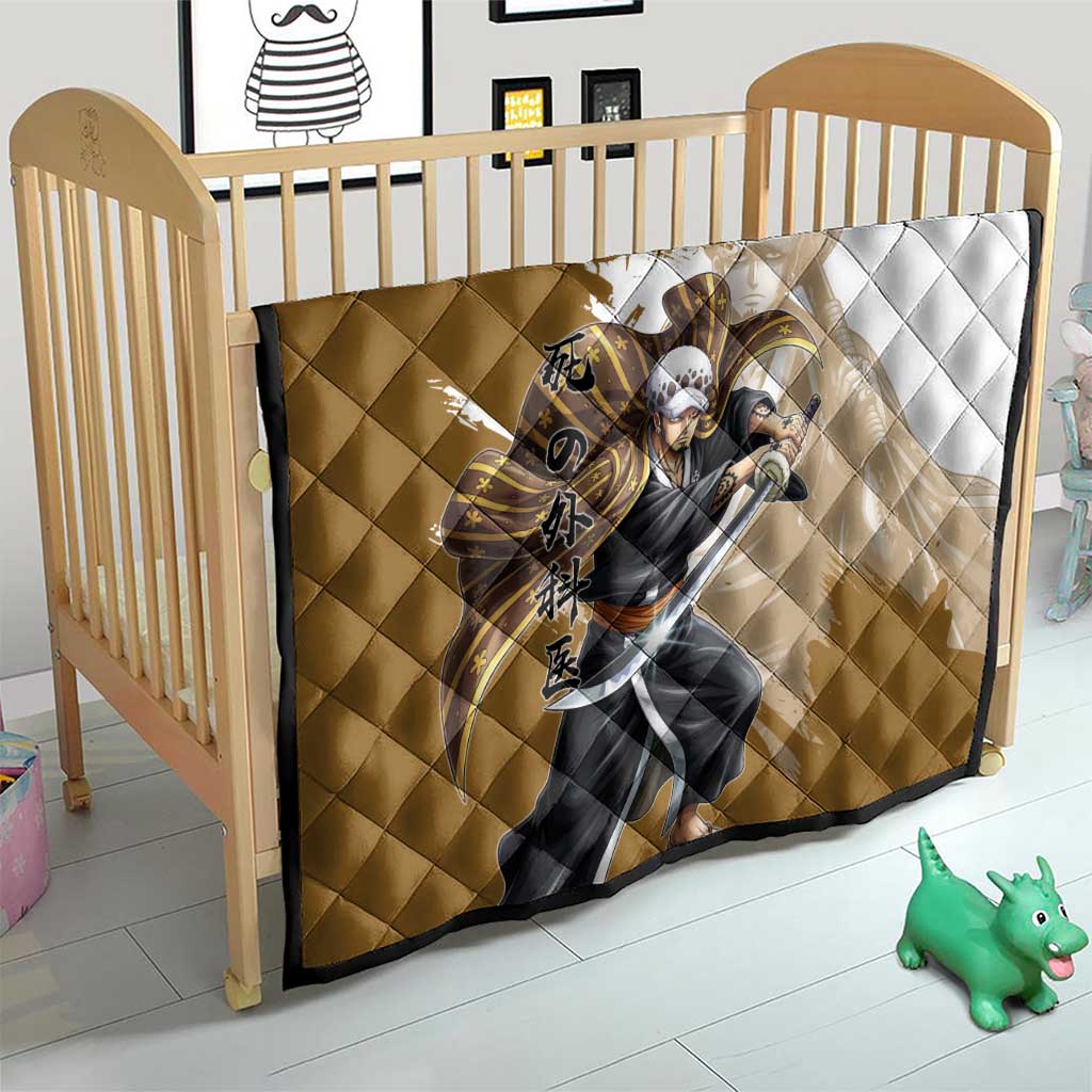 Wano Surgeon Trafalgar D. Law Quilt Traditional Ink Splash Anime Style