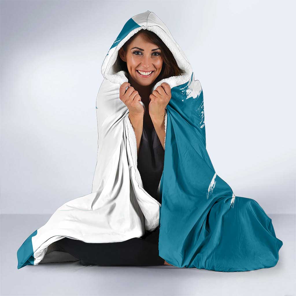 Wano Navigator Nami Hooded Blanket Floral Kimono Anime Brush Art