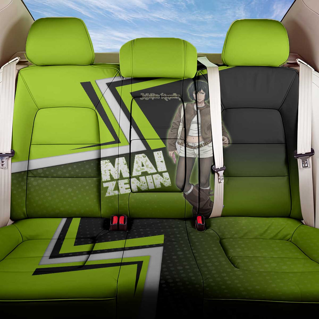 Mai Zenin Back Car Seat Cover Edgy Urban Anime Style
