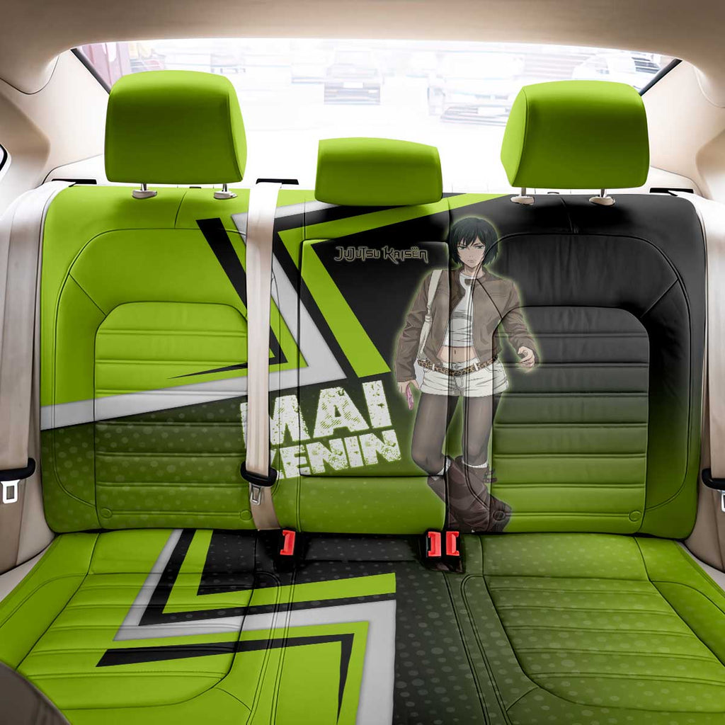 Mai Zenin Back Car Seat Cover Edgy Urban Anime Style
