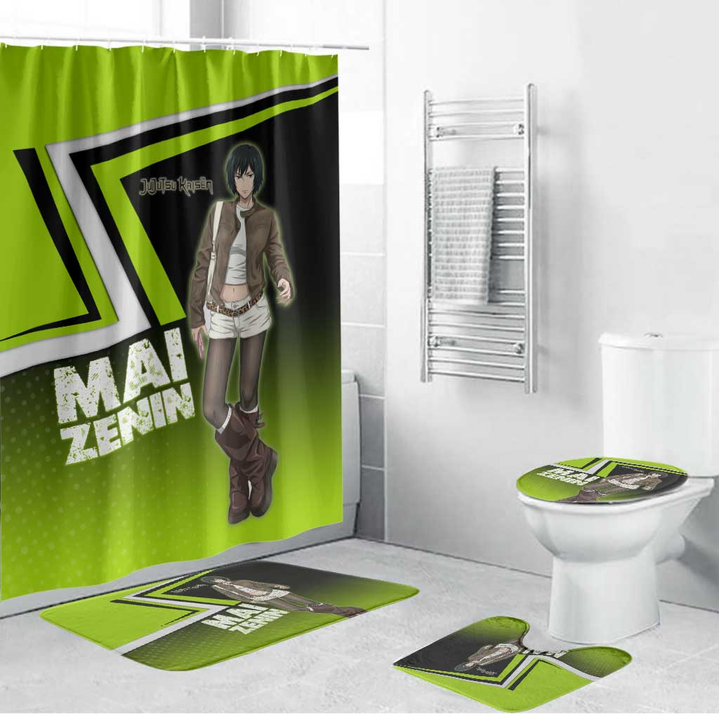 Mai Zenin Bathroom Set Edgy Urban Anime Style