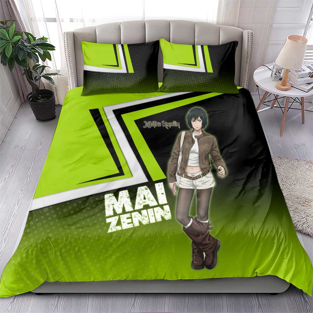 Mai Zenin Bedding Set Edgy Urban Anime Style
