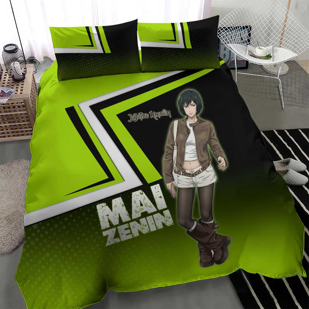 Mai Zenin Bedding Set Edgy Urban Anime Style