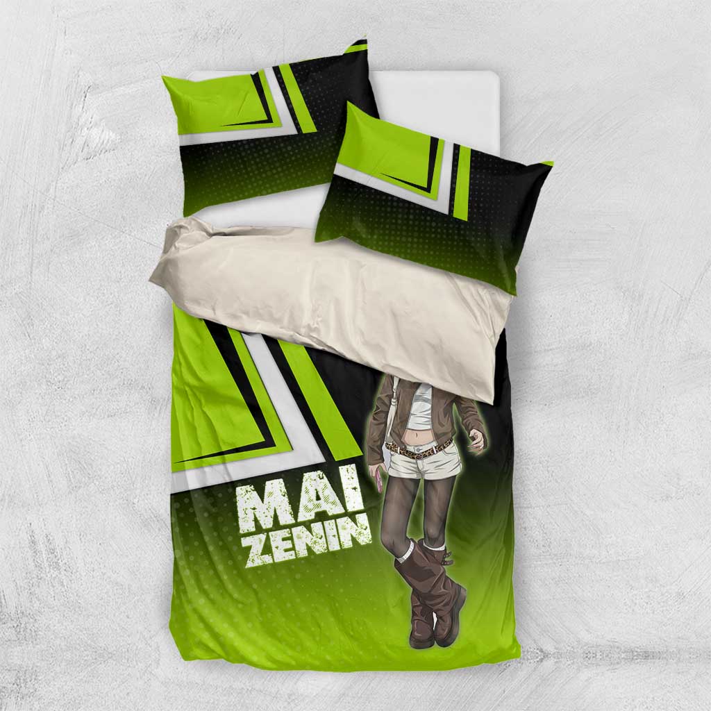 Mai Zenin Bedding Set Edgy Urban Anime Style