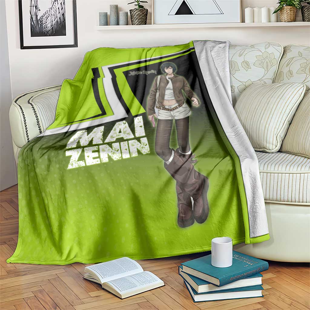 Mai Zenin Blanket Edgy Urban Anime Style