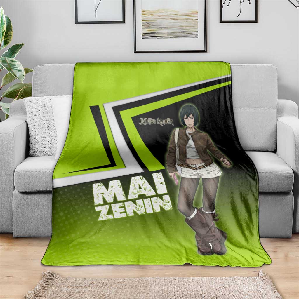Mai Zenin Blanket Edgy Urban Anime Style