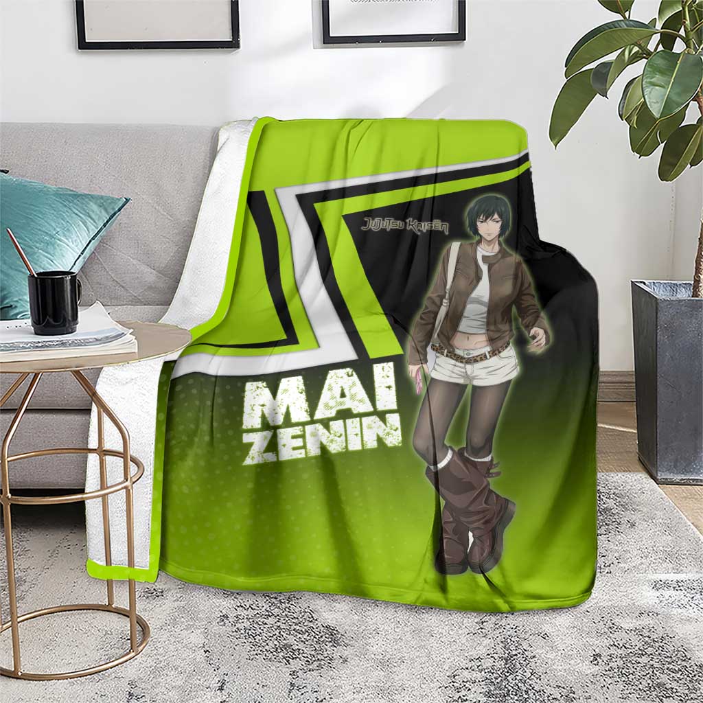 Mai Zenin Blanket Edgy Urban Anime Style