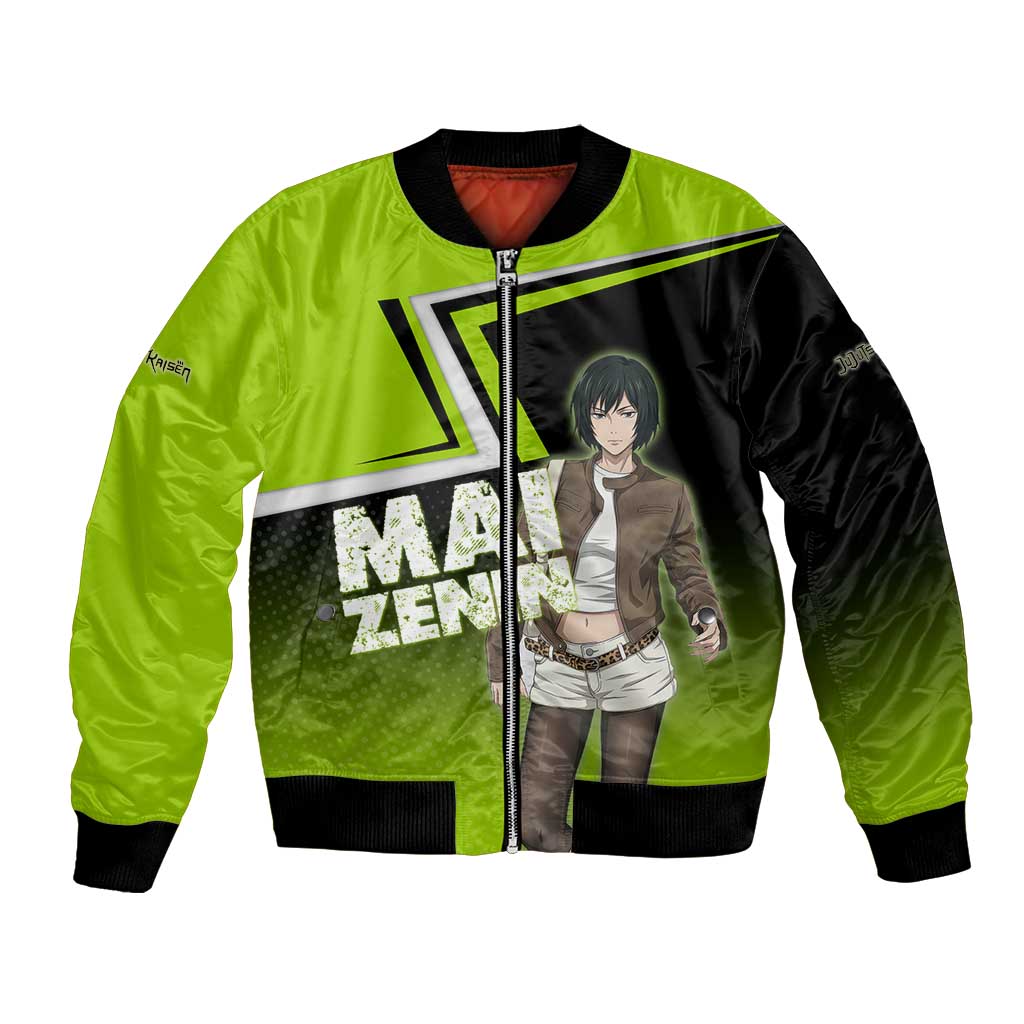 Mai Zenin Bomber Jacket Edgy Urban Anime Style