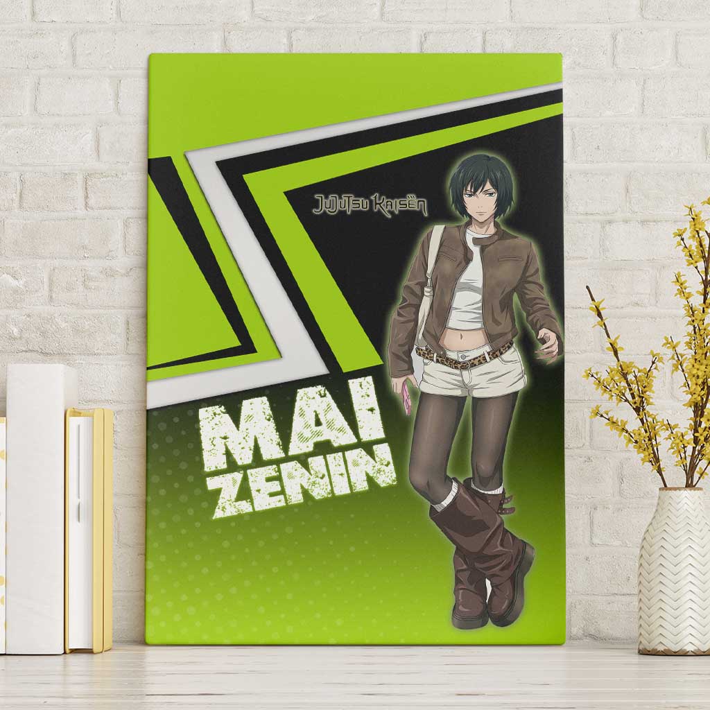Mai Zenin Canvas Wall Art Edgy Urban Anime Style