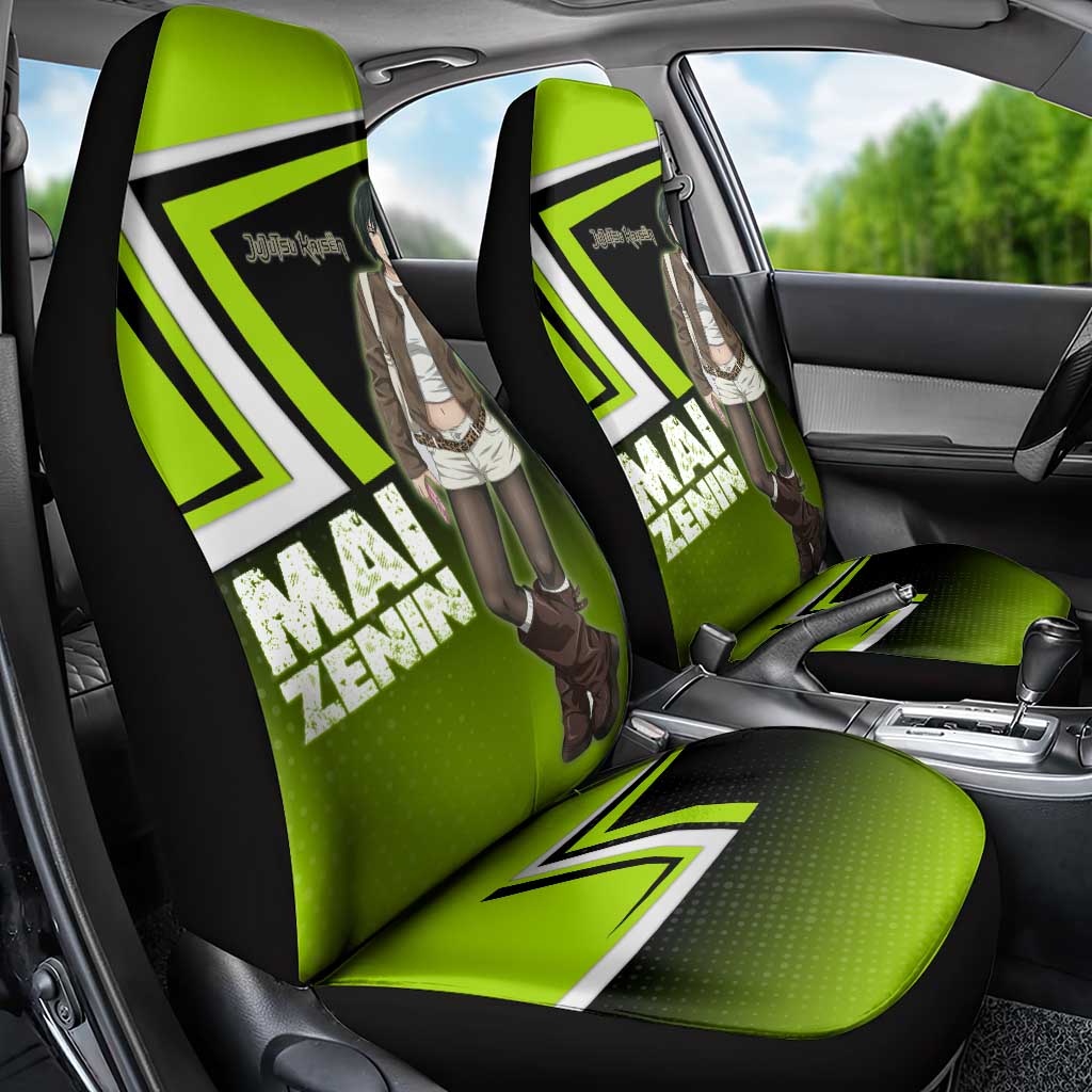 Mai Zenin Car Seat Cover Edgy Urban Anime Style
