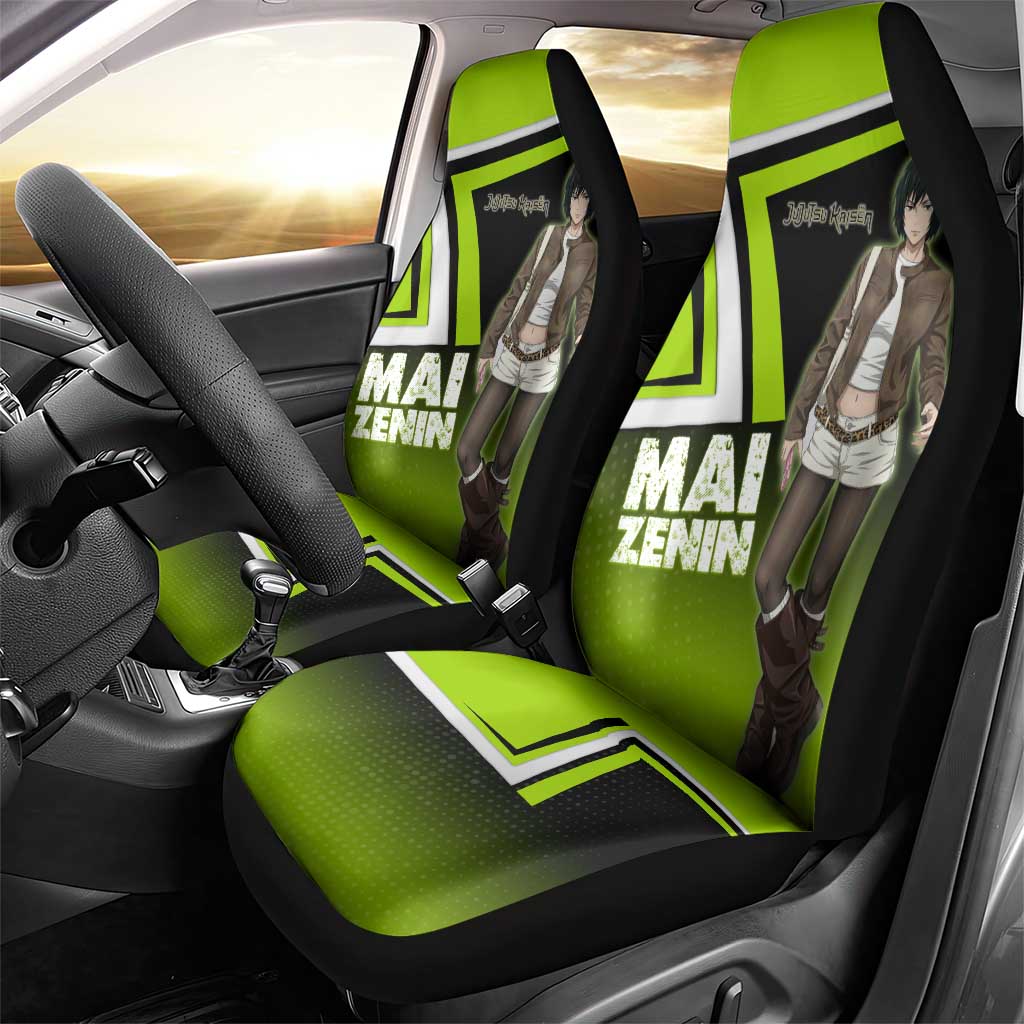 Mai Zenin Car Seat Cover Edgy Urban Anime Style