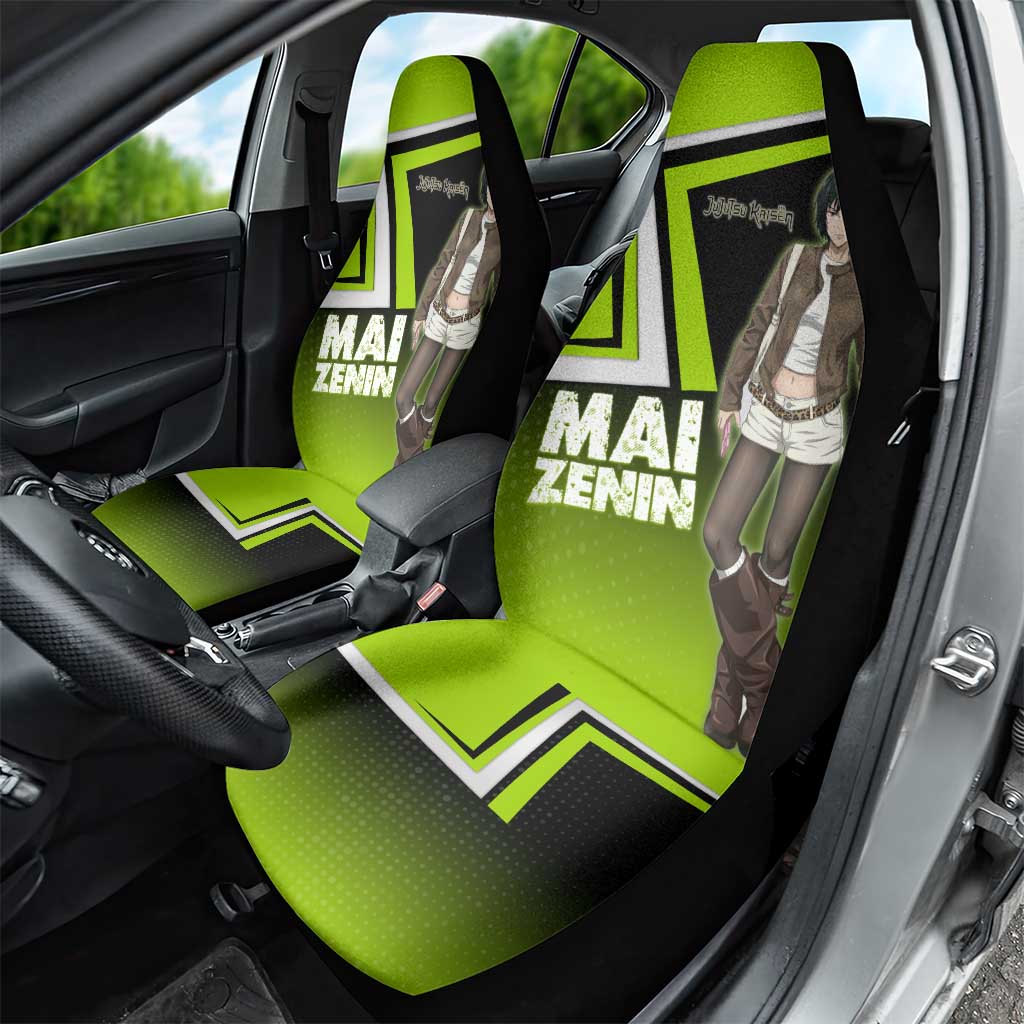 Mai Zenin Car Seat Cover Edgy Urban Anime Style
