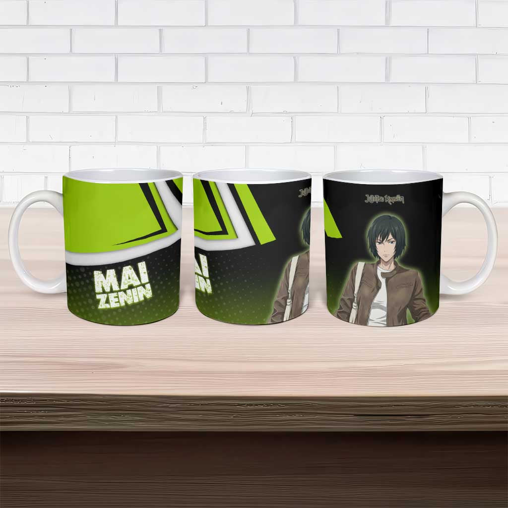Mai Zenin Ceramic Mug Edgy Urban Anime Style