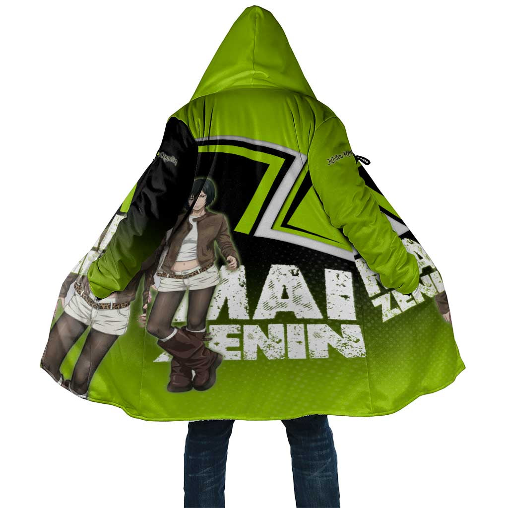 Mai Zenin Cloak Edgy Urban Anime Style