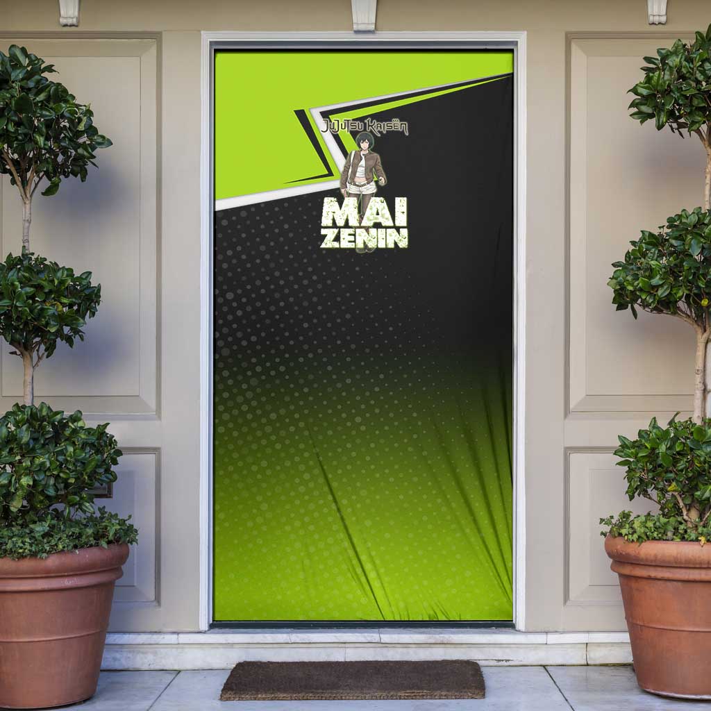 Mai Zenin Door Cover Edgy Urban Anime Style
