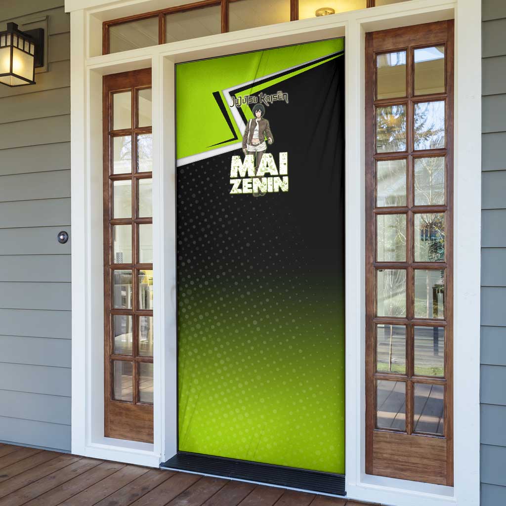 Mai Zenin Door Cover Edgy Urban Anime Style