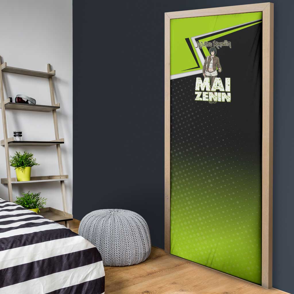 Mai Zenin Door Cover Edgy Urban Anime Style