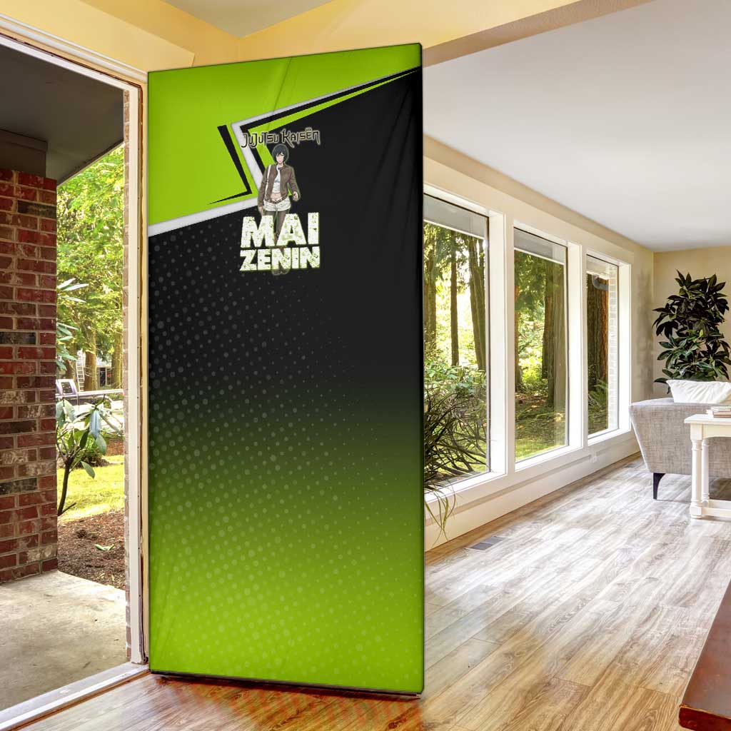 Mai Zenin Door Cover Edgy Urban Anime Style