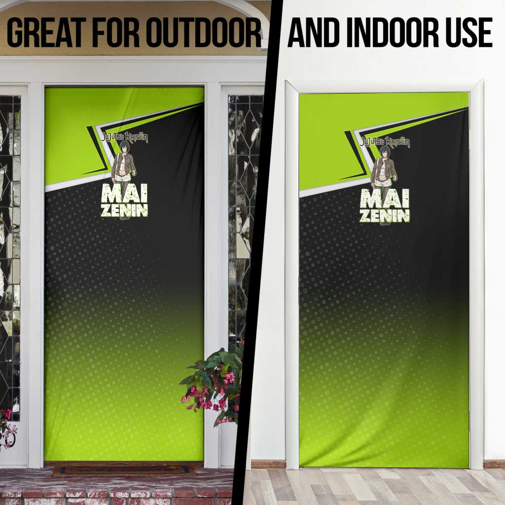 Mai Zenin Door Cover Edgy Urban Anime Style