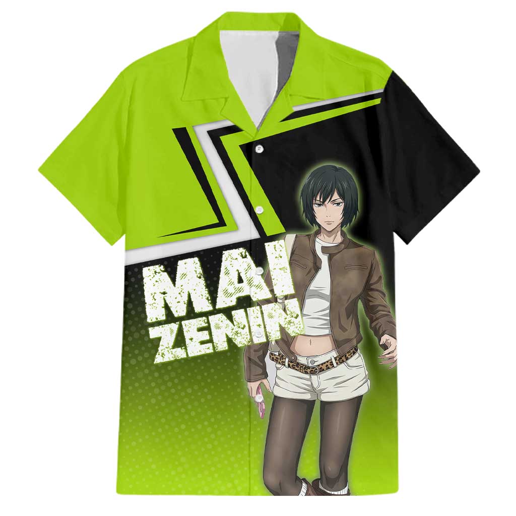 Mai Zenin Family Matching Tank Maxi Dress and Hawaiian Shirt Edgy Urban Anime Style