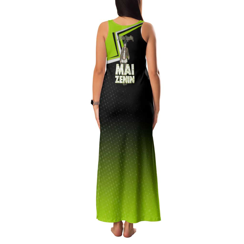 Mai Zenin Family Matching Tank Maxi Dress and Hawaiian Shirt Edgy Urban Anime Style