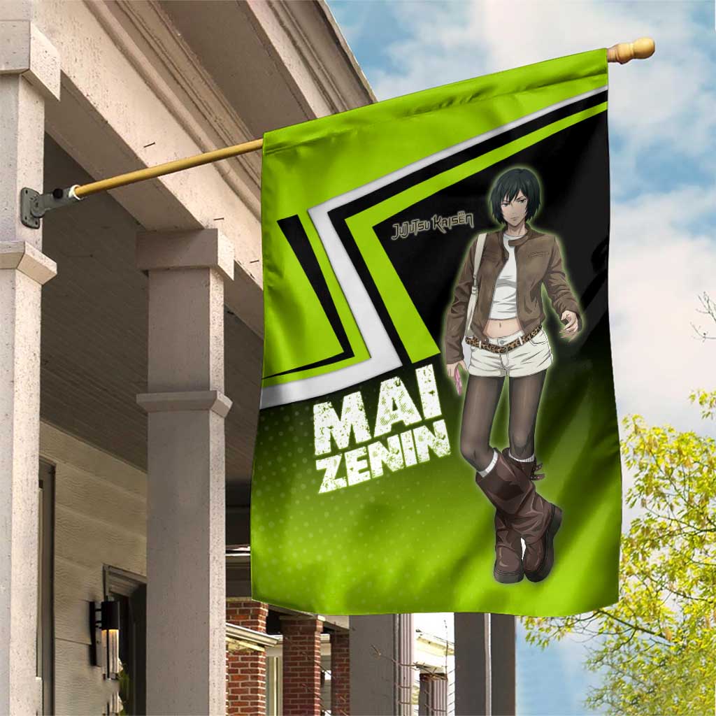 Mai Zenin Garden Flag Edgy Urban Anime Style