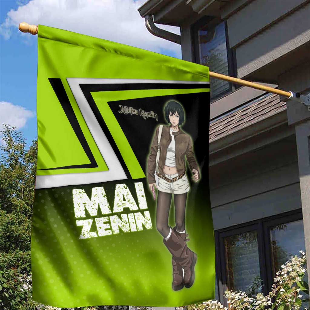 Mai Zenin Garden Flag Edgy Urban Anime Style