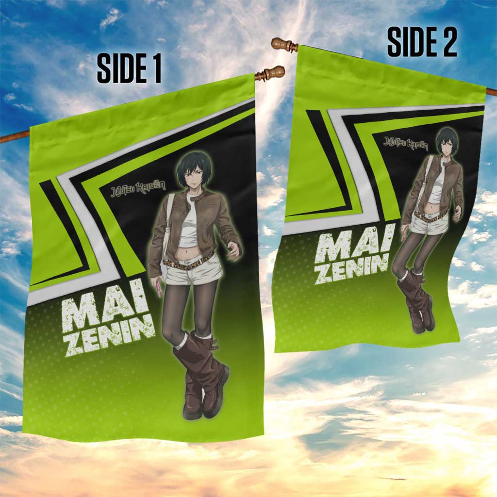 Mai Zenin Garden Flag Edgy Urban Anime Style