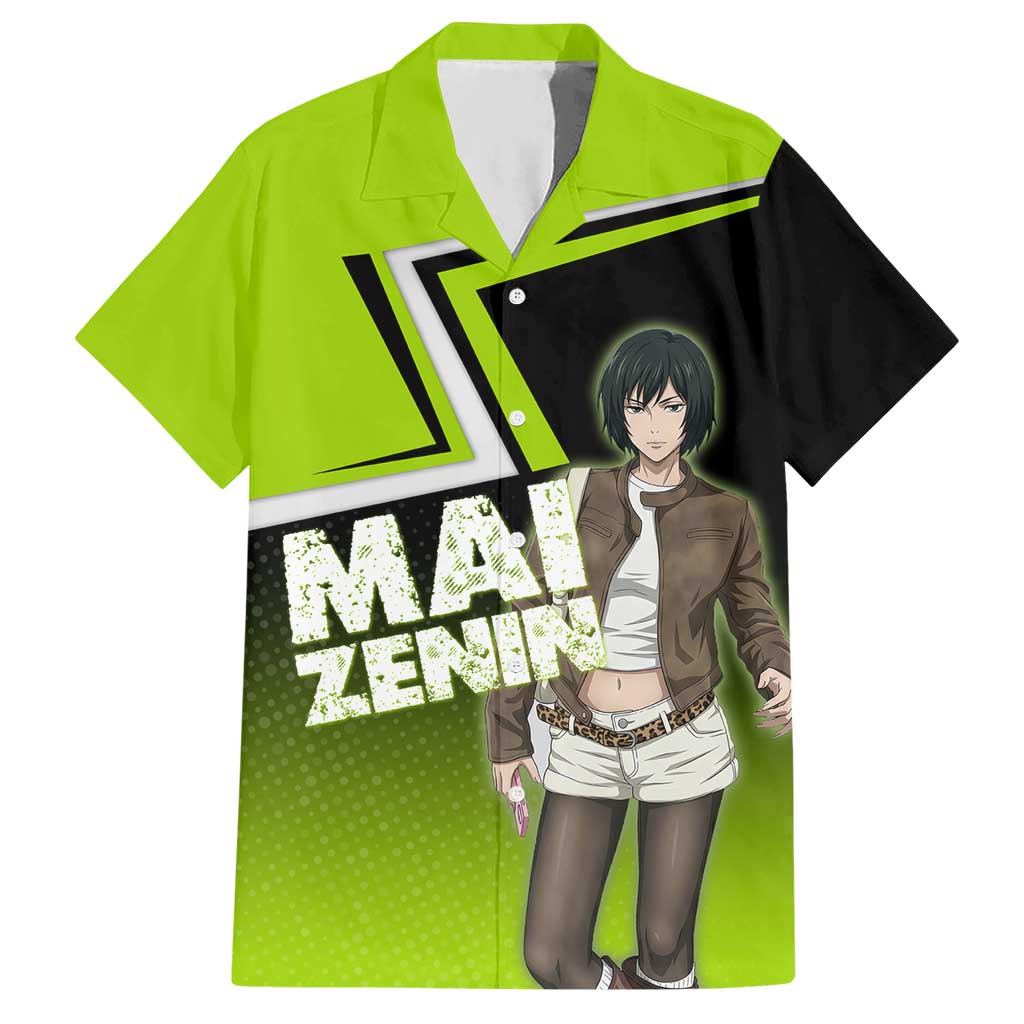 Mai Zenin Hawaiian Shirt Edgy Urban Anime Style