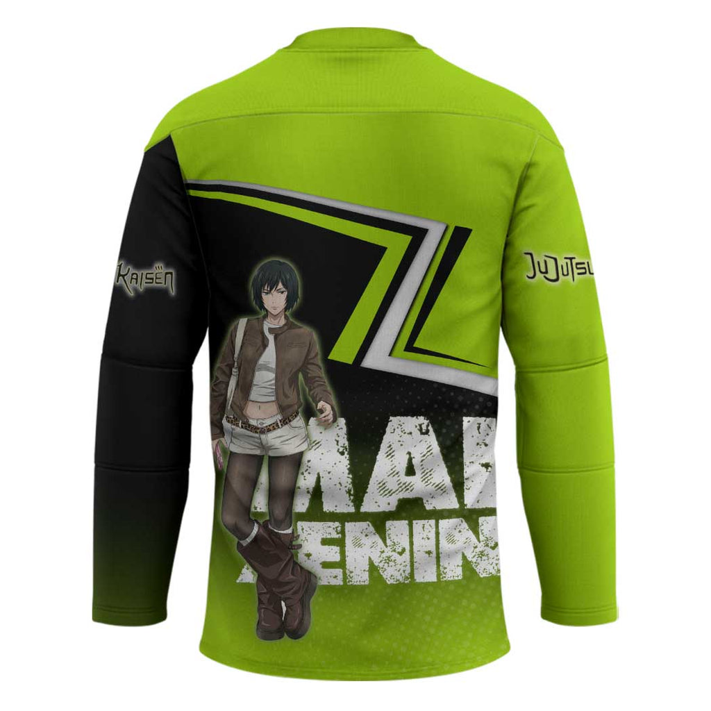 Mai Zenin Hockey Jersey Edgy Urban Anime Style