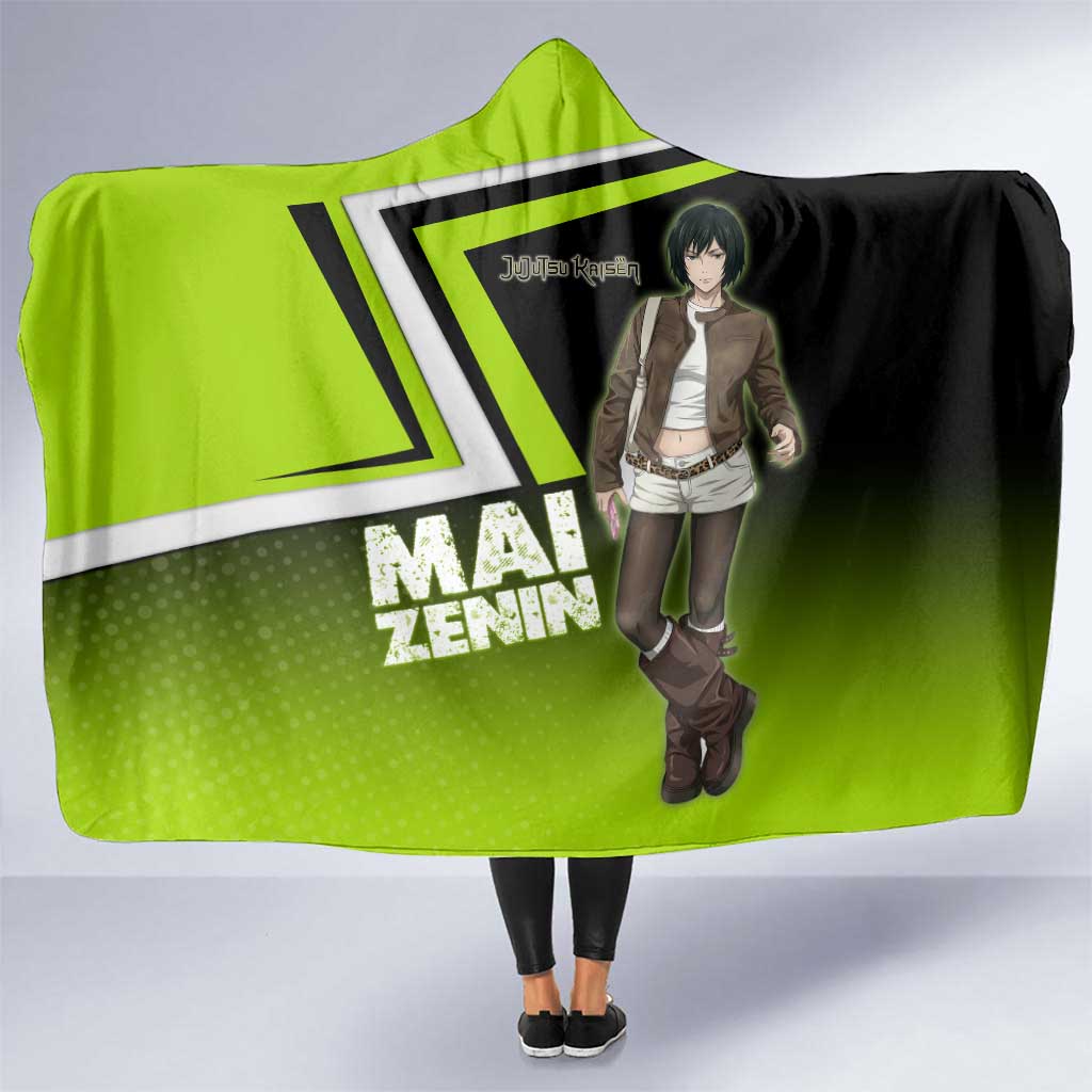 Mai Zenin Hooded Blanket Edgy Urban Anime Style
