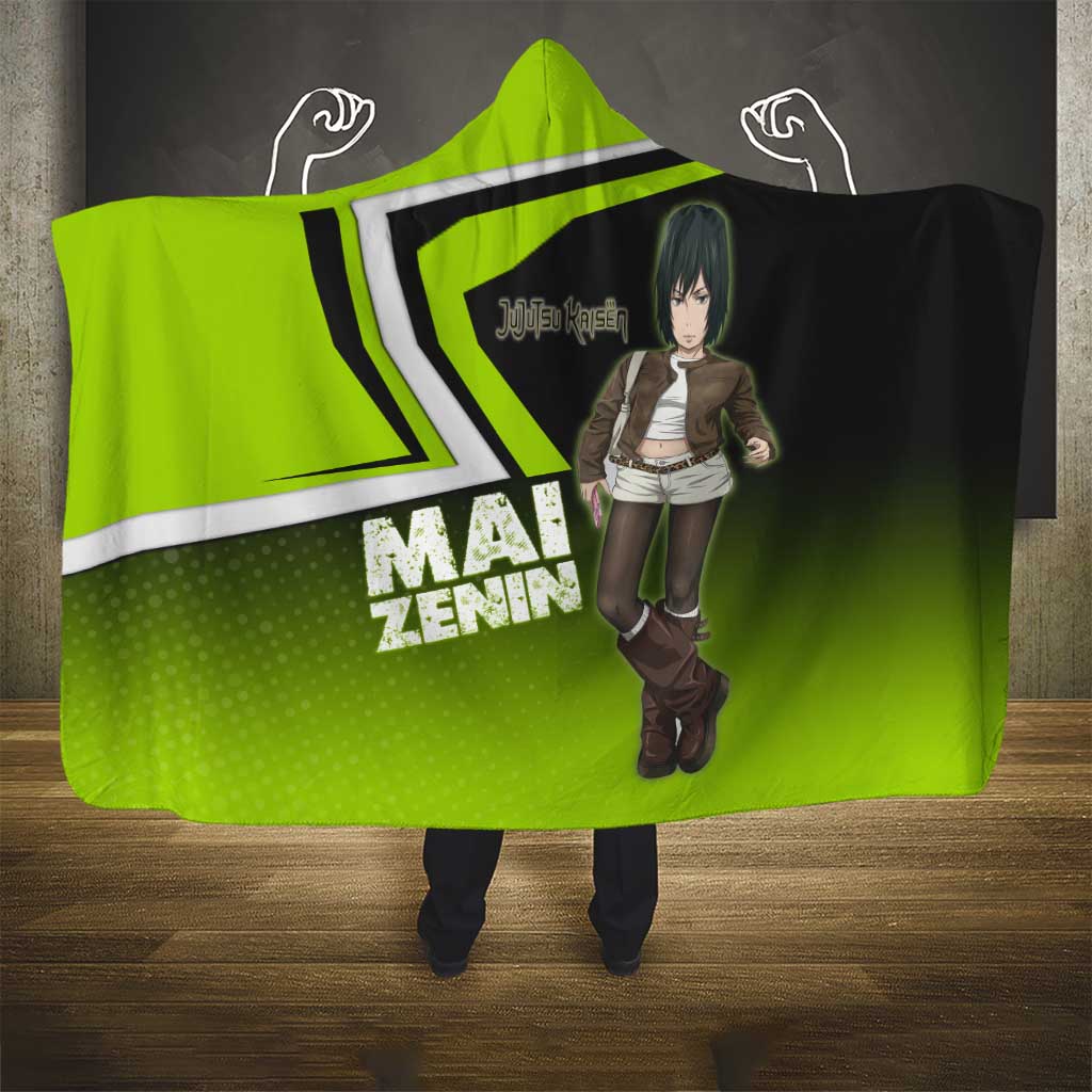 Mai Zenin Hooded Blanket Edgy Urban Anime Style
