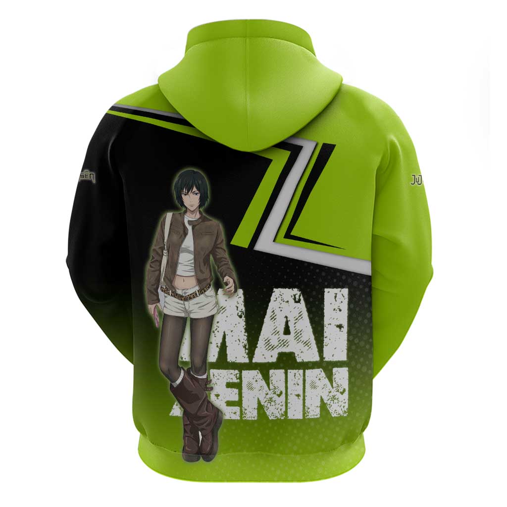 Mai Zenin Hoodie Edgy Urban Anime Style