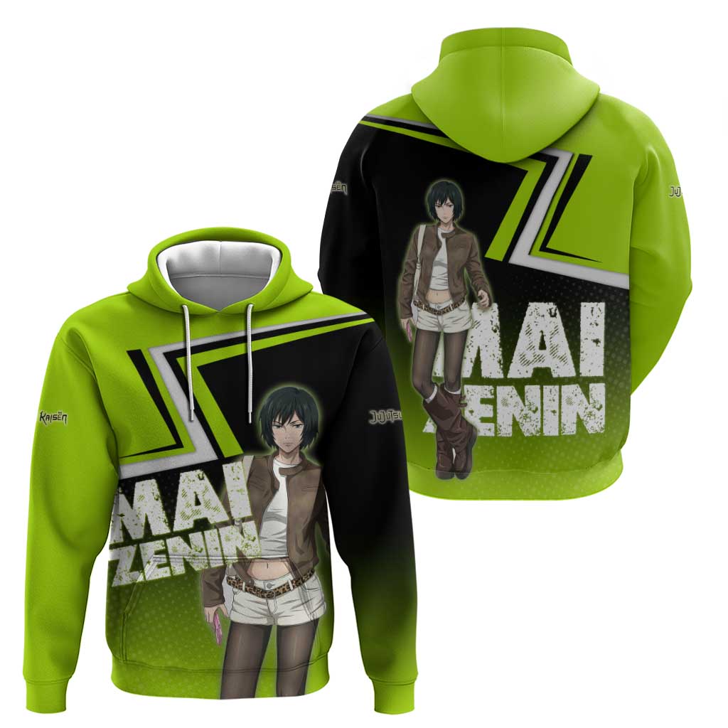 Mai Zenin Hoodie Edgy Urban Anime Style