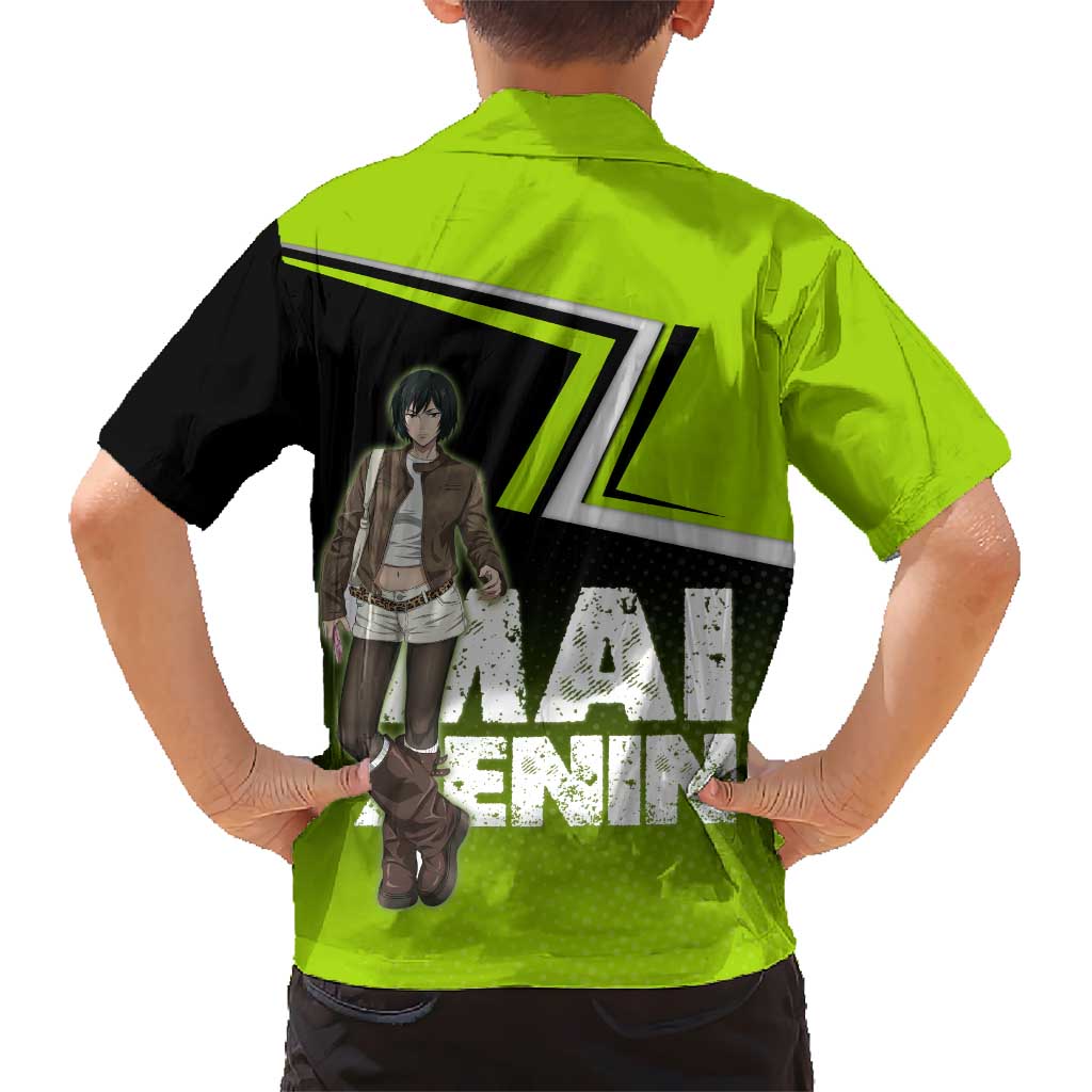 Mai Zenin Kid Hawaiian Shirt Edgy Urban Anime Style