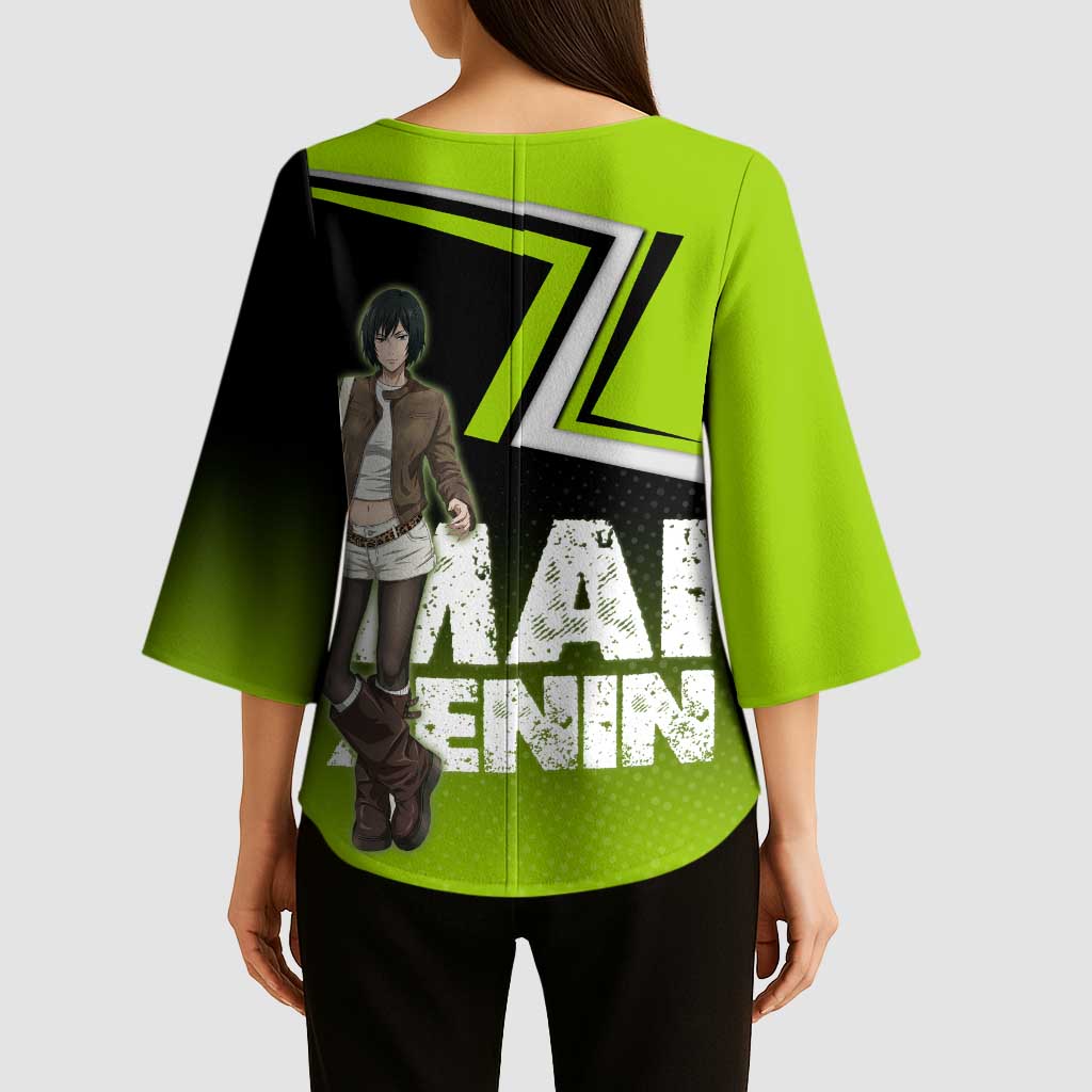 Mai Zenin Kimono Sleeve Blouse Edgy Urban Anime Style