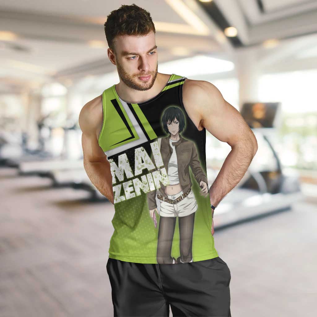 Mai Zenin Men Tank Top Edgy Urban Anime Style