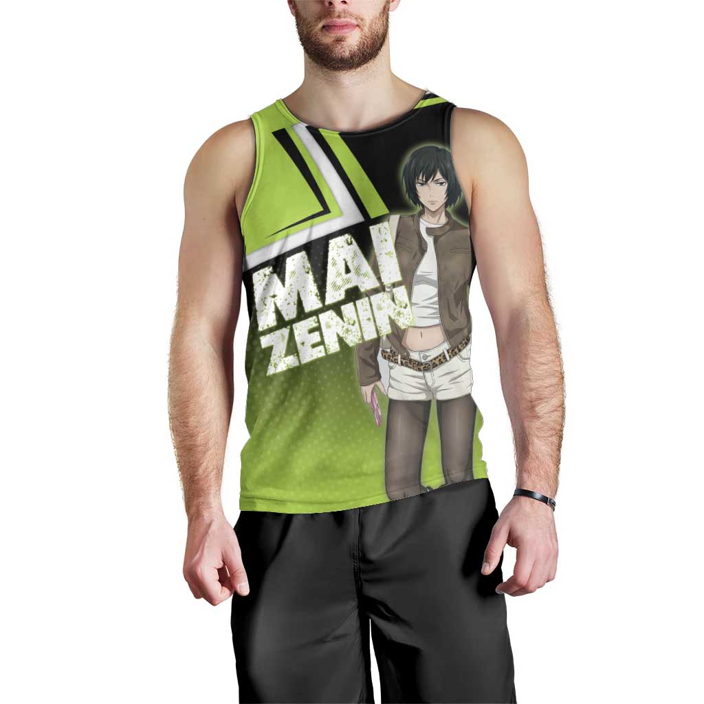 Mai Zenin Men Tank Top Edgy Urban Anime Style