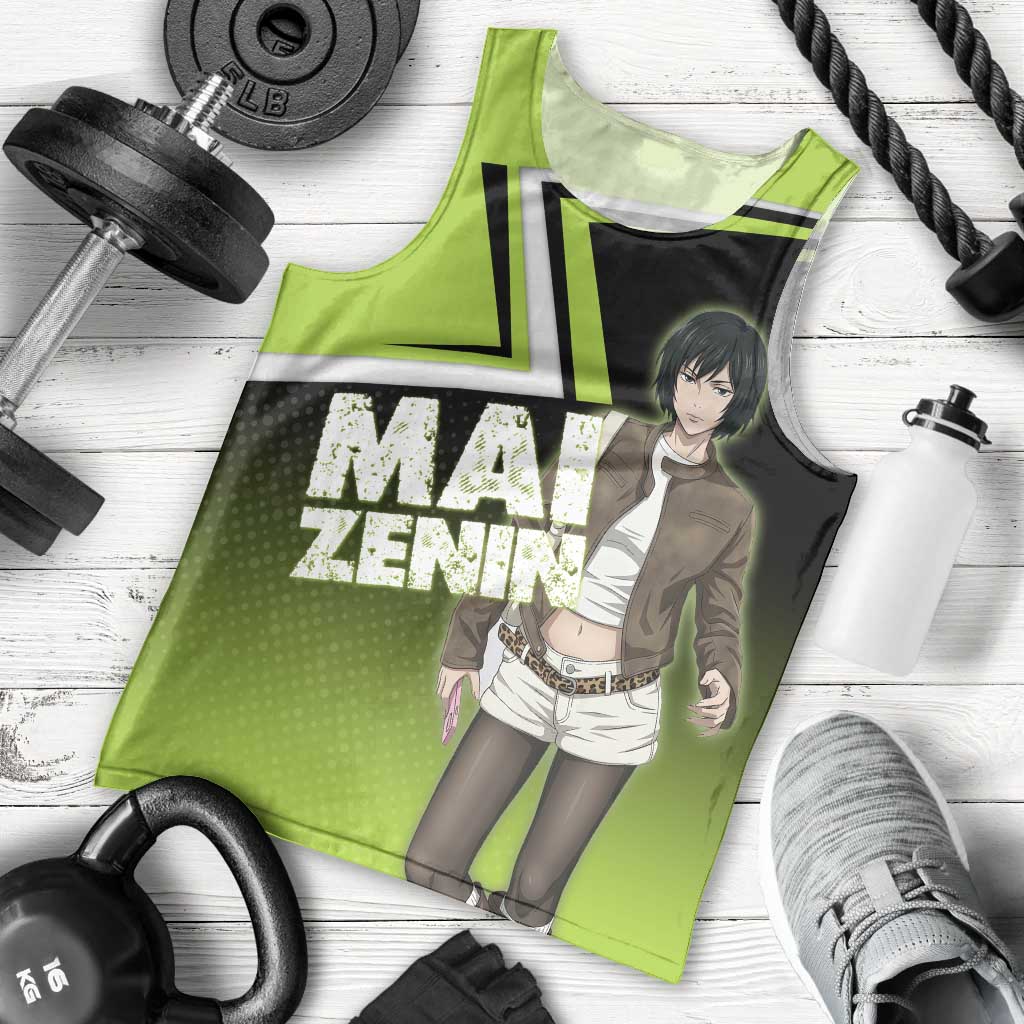 Mai Zenin Men Tank Top Edgy Urban Anime Style