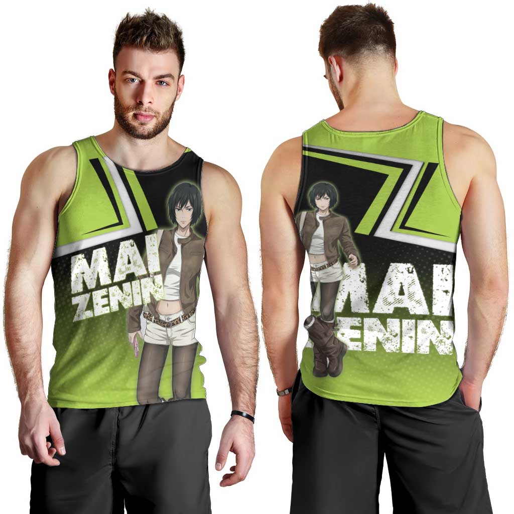 Mai Zenin Men Tank Top Edgy Urban Anime Style